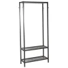 Eteisen hylly Straight  85x32x180cm, musta - Home4you Sale