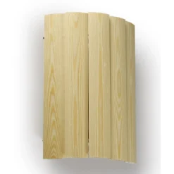 Häikäisysuoja AVL7 330x223x175 mm AVH15-saunavalaisimelle kulma-asennettava mänty - Ensto New