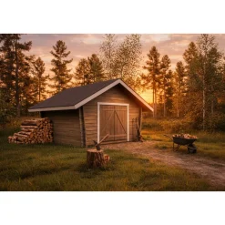 Hirsilato U Kymppi, 10m², vinoseinäinen - LP Garden Outlet