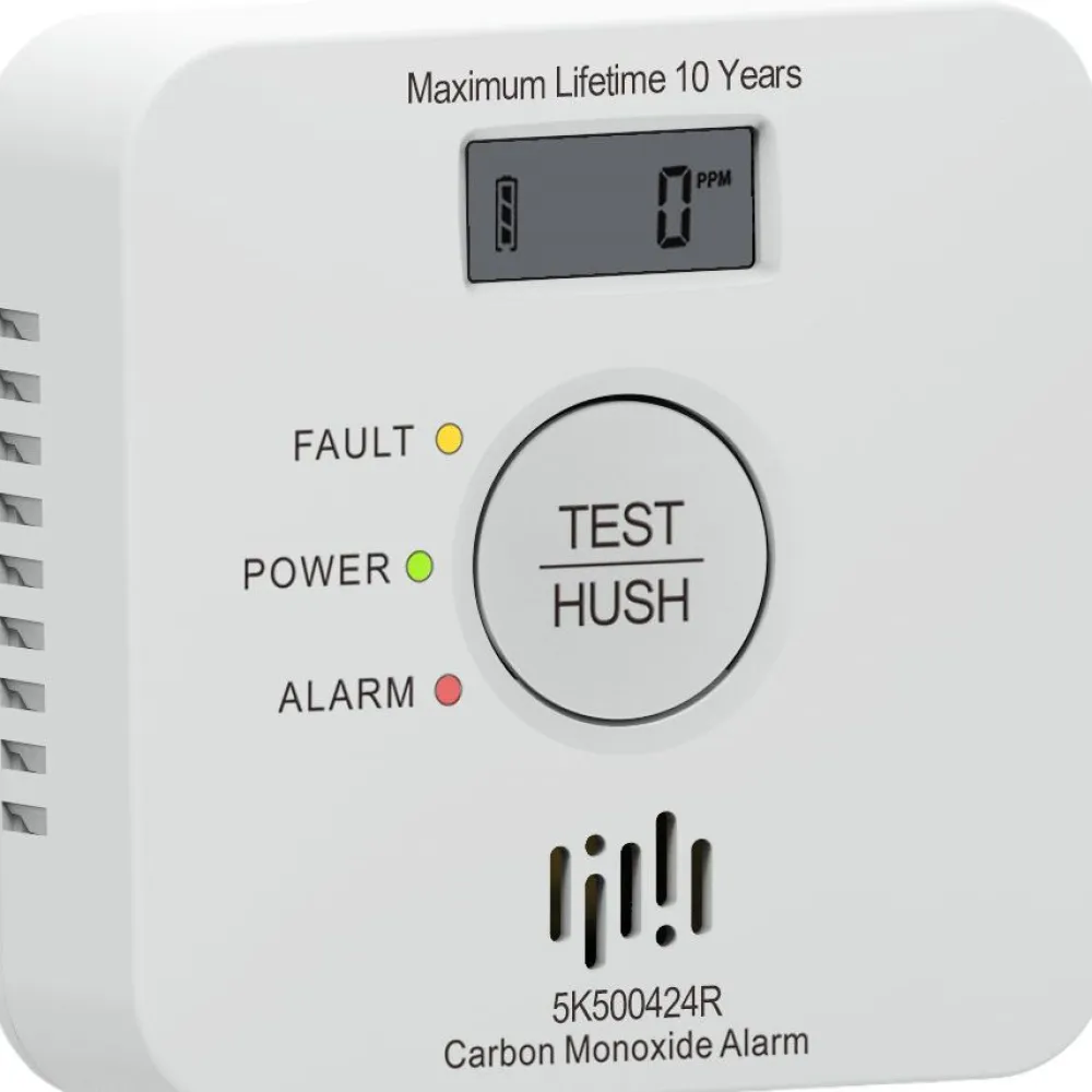 Lektar Häkävaroitin LCD-näytöllä Prosec RF 2V 2kpl Outlet