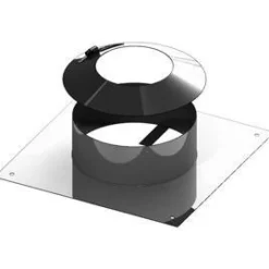 Hormisaneerausputken kansi ja myrskykaulus 100mm - Jeremias Discount