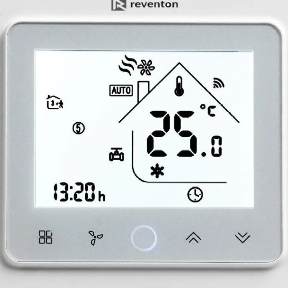 Huonetermostaatti HMI ohjelmoitava 3S lämpöpuhaltimille - Reventon Discount