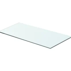 FinePRICE Hyllypaneeli, kirkas lasi, 60x25 cm Sale