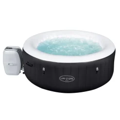 Bestway Ilmatäytteinen poreallas Lay-Z-Spa Miami AirJet 2-4 hlöä musta Clearance