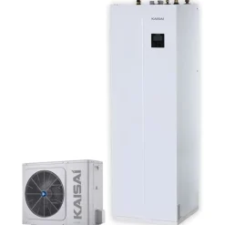 Ilma-vesilämpöpumppu Duo 16kW 240L - KAISAI Discount
