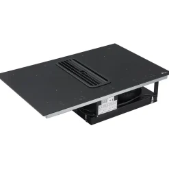 Induktiotaso liesituulettimella Typhoon II Flex Zone, 800mm, musta, omalla moottorilla - Thermex Discount