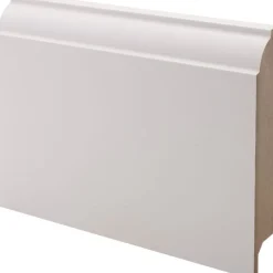 Jalkalista Koski 19x113x2750mm MDF valkoinen - Maler New