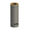 Jeremias 500 mm hormin jatko-osa Ø150 mm piippuun, musta New