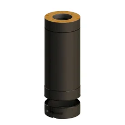 Jeremias Saunan Piippu ECO, 500 mm jatko-osa Ø115 mm, musta Online