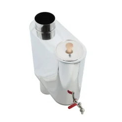 vedenlämmitin, vesisäiliösäiliö piippumalli 22L, rst, sopii Ø115mm putkiin - Jeremias Outlet