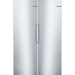 Bosch Jääkaappi ja pakastin KSV36VLDP GSN36VLEP Serie 4, 120cm, 346/242 l, teräs
