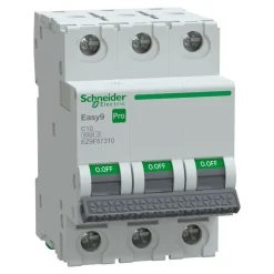 Schneider Electric Johdonsuojakatkaisija Easy9 MCB 3C10 6 kA Clearance