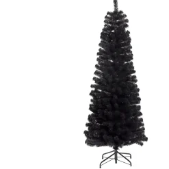 Nordic Winter Joulukuusi , Bling, kapea PVC, luokka C, 180x68cm, musta Hot