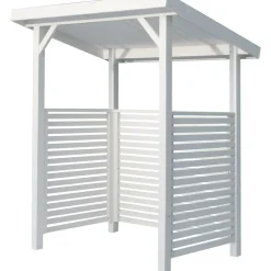 Tammiston puu Jätekatos Aava Tupla, 600l tai 2x240l astialle, valkoinen New