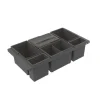 IMA Jätelajittelujärjestelmä Cube Basic Low M80 4x8L + 2x3L tummanharmaa Sale