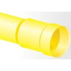 Kaapelinsuojaputki keltainen TEL-B 50x2,0x6000 - Pipelife New