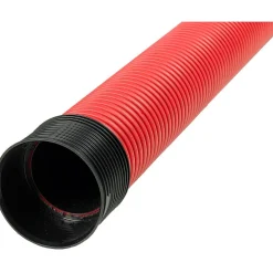 Kaapelinsuojaputki TEL B Ø160/140 mm x 6 m punainen tupla - Meltex Discount