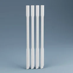 Lundbergs Kaidepinna Stockholm 1140mm MDF valkoinen 4kpl/pkt, ulkopuoliseen asennukseen Sale