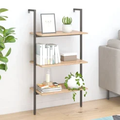 Kalteva hylly, 64x34x120-185cm, eri kokoja ja värejä - FinePRICE Sale
