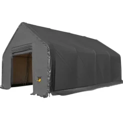 Ranch Kalustohalli Premium, 9.15x24.4x6.1m, 900g pvc, harmaa Discount