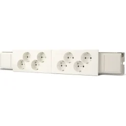 Ensto Kanavapistorasia Educt,  3-N 8S/16A/IP20, valkoinen Online