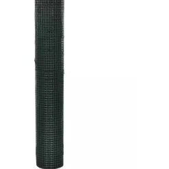 Kanaverkko 12x12mm galvanoitu PVC pinnoitteella 10x1m vihreä - FinePRICE Online