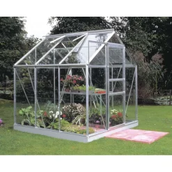 Kasvihuone Popular 3,8 m² lasi/alumiini - Halls Best