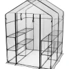 Hortus Kasvihuone XL 143x143x195cm muovi Best