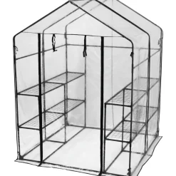 Hortus Kasvihuone XL 143x143x195cm muovi Best
