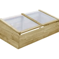 FinePRICE Kasvihuone, kyllästetty mänty, 100x50x35 cm Best