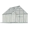 Palram-Canopia Kasvihuone Balance Hybrid 8,9 m² 8x12 ft hopea New