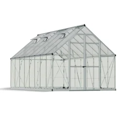 Kasvihuone Balance, 11.9m², 8x16ft, eri värejä - Palram-Canopia Discount