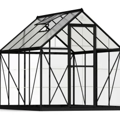 Palram-Canopia Kasvihuone Hybrid, 4.6m², polykarbonaatti, musta Sale