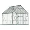 Palram-Canopia Kasvihuone Hybrid 5,7 m² 6x10 ft hopea Discount