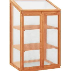 FinePRICE Kasvihuone 60x45x100 cm kuusi