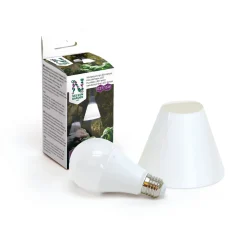 Kasvivalo LED-lamppu, 15W, E27, varjostimella - Nelson Garden Sale