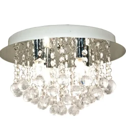 Kattovalaisin Teresa IP44 Ø 360x220 mm kromi/kirkas - Aneta Lighting New