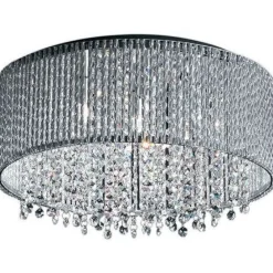 Kattovalaisin Firenze 5x33W IP20 Ø 400mm kromi - FocusLight Sale