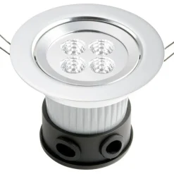 Kattovalaisin Basic 7097-000 LED SPOT High Power, upotettava, rosteri - Konstsmide New