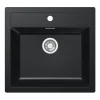 Keittiöallas Frank Sirius SID 610 560x530 mm Tectonite musta - Franke Discount