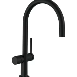 Keittiöhana Talis M54 220 APK-liitäntä musta - Hansgrohe Discount