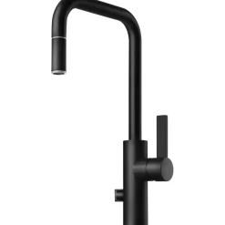 Keittiöhana Arman ARM887 APK-liitäntä ulosvedettävä juoksuputki Matte Black - Tapwell New