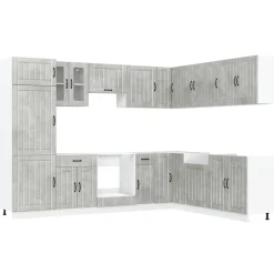 FinePRICE Keittiökaappisarja 14-osainen Lucca, eri värejä (43840) Clearance