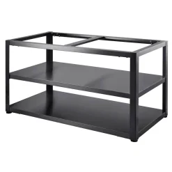 Kesäkeittiön perusmoduuli 120 cm 2 moduulia musta - Myoutdoorkitchen