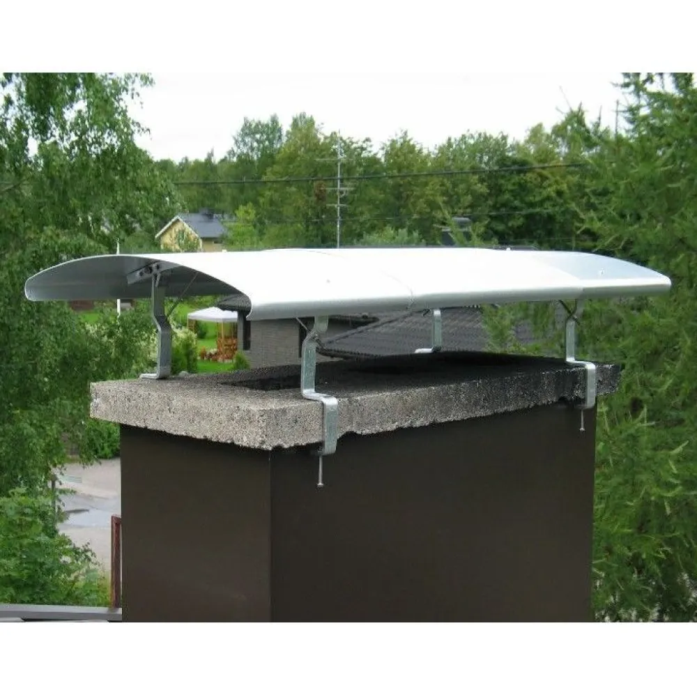 KIKKA-piipunhattu 34-43x56-105 cm - Kosken Metalli Hot