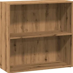 Kirjahylly artesaani tammi 80x30x77 cm tekninen puu (57930) - FinePRICE New