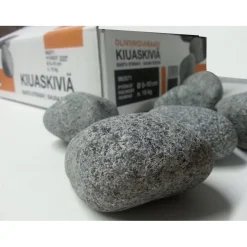 Kiuaskivet Ø 5-10cm pyöristetty 15 kg - Narvi Hot