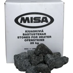 Kiuaskivet Peridotiitti 19212, 10-15cm, 25kg - Misa New