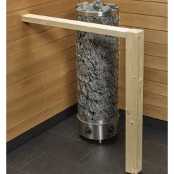 Sun Sauna Kiukaan suojakaide/jalkatuki Log I-malli kuusi Best