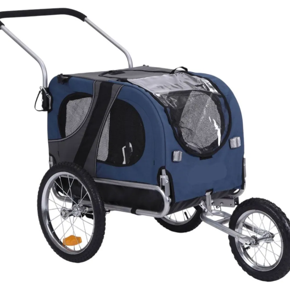 Trekker Koirakärry 2-in-1, sininen Discount